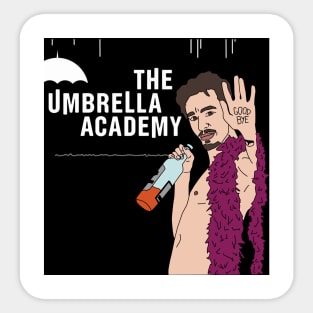 Klaus the Umbrella academy Sticker